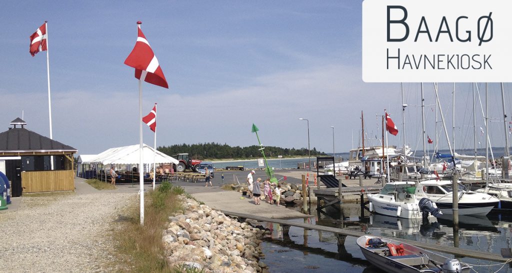 Bågø spisested – Baagø Havnekiosk lige ved færgen